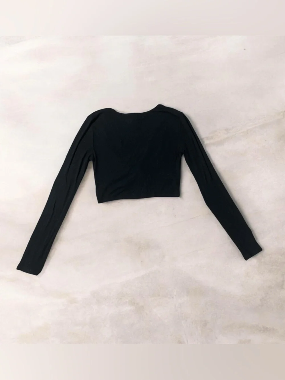 Forever 21 Long Sleeve Ballet Wrap Top
